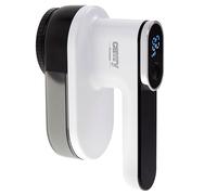 CAMRY Lint Shaver - Electric Shaver for Clothes and Fabrics - Lint Remover with LED Digital Display - USB Charging 6 Hours - 8500 rpm - Lint Cutter 6-Blade Head Degreaser - Cleaning Brush