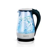 Camry Premium CR 1251w electric kettle 1.7 L 2200 W Black, Stainless steel,