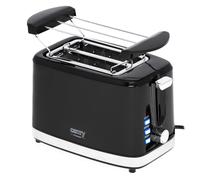 Camry Premium CR 3218 toaster 6 2 slice(s) 900 W Black, Silver