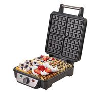 CAMRY Waffle Maker 1150 W Black, Multicolour, One Size, CR 3025