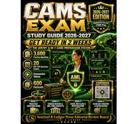 CAMS Exam Study Guide 2026-2027: Get Ready in 2 Weeks with the SENTRY 4-in-1 CAMS Preparation System, 3,600 Practice Questions, 20 Full-Length 120-Question Exams, 20 Companion Video, 600 Flashcards