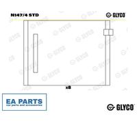 Camshaft Bushes for SKODA FABIA PRAKTIK ROOMSTER GLYCO N147/4 STD
