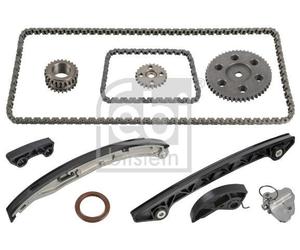 Camshaft drive chain and adjustment FEBI BILSTEIN 170593 for MAZDA