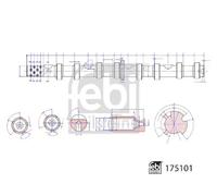 FEBI BILSTEIN 175101 Camshaft