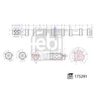 FEBI BILSTEIN 175291 Camshaft
