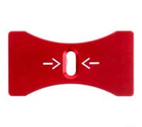 Camshaft Position Lock for For MITSUBISHI For ECLIPSE 4G63 EV, Lightweight Aluminum Alloy Engine Cam Lock Device for Precision Timing Retention during Service and Tuning (Red)