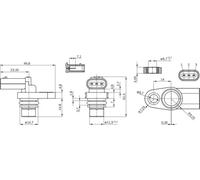 camshaft position sensor 0 232 103 099 BOSCH