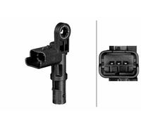 HELLA 6PU 358 380-341 Sensor, camshaft position - 3-pin connector