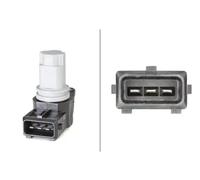 Hella Camshaft Position Sensor 6PU 009 121-391 – 12V, 3-pin connector, without cable