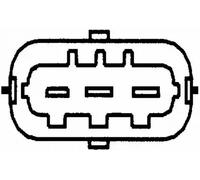 HELLA 6PU 012 681-011 Camshaft position sensor