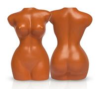 Camtoms Body Vase Female Form | Body Shaped Vase | Body Statue for Decor | Unique Female Body Vase | Woman Body Vase | Ceramic Incense Holder