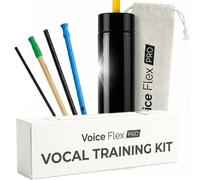Camtoms Straws for Voice Training - Multi-Size Vocal Trainer for Singing - SOVT Breathing Exercise Tool to Expand Range & Reduce Strain - Professional Kit for Vocal Warm Up & Recovery