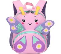 CAMTOP Cute Kids Toddler Backpack Bag Small 3D Cartoon Animal School Bag for Girls Boys Travel Daycare - pink - S