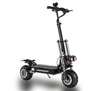 CAMTOP Electric Scooters Adult Off Road Fast Foldable 2 Wheel E Scooter Powerful Dual Motor Dual Suspension Disc Brake 11in Vacuum Tubeless Tire 60V/38AH Large Capacity Lithium Battery