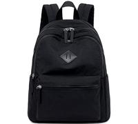 CAMTOP Mini Backpack Small Backpack Purse for Women Lightweight Cute Fashion Backpack Bookbag Daypack for Travel Shopping, Black, Mini, Fashion