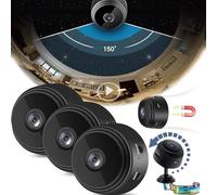 Camtrix Magnetic Mini Security Camera,Camtrix Mini 1080p Hd Wireless Magnetic Security Camera,Night Vision Motion Detection Security Cam Covert Cameras with App for Home Indoor Outdoor (3 Pcs)