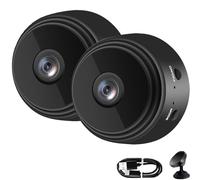 Camtrix Magnetic Mini Security Camera, Camtrix Security Camera, Spy Focus Magnetic Mini Security Camera Outdoor, Camtrix Mini 1080p Hd Wireless Magnetic Security Camera (Black*2)