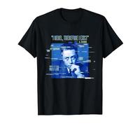 Camus: I Rebel, That's why I Exist. T-Shirt, Men, Black, Large