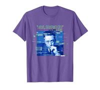 Camus: I Rebel, That's why I Exist. T-Shirt, Men, Purple Heather, Medium