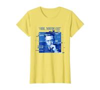 Camus: I Rebel, That's why I Exist. T-Shirt, Women, Lemon Yellow, Large