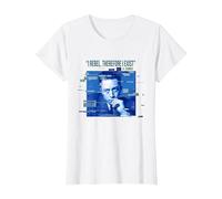Camus: I Rebel, Therefore I Exist. T-Shirt, Women, White, Small