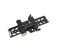 CAMVATE 10" Dovetail Plate with 15mm Double Rod & M6 Rosette Adapter