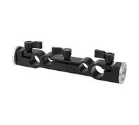 CAMVATE 15mm & 19mm Dual-Port Rod Clamp with M6 Rosette Mount for Shoulder Rig - 2310