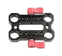 CAMVATE 15mm Rod Offset Raiser Clamp for Shoulder Rig Railblock System