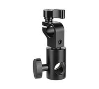 CAMVATE 16mm Light Stand Head with 15mm Single Rod Holder Clamp - 2860