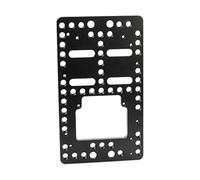 CAMVATE Aluminum Cheese Plate Battery Backboard Compatible with IDX P-V2 Quick Release V Mount Camera Plate