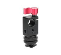 CAMVATE Camera Hot Shoe Mount Articulated with 15mm Rod Clamp Have 1/4"-20 Screw Hole to Attach DIY Accessories - 1435