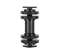 CAMVATE Double-end Cold Shoe Adapters for DSLR Camera Flash Light Accessory