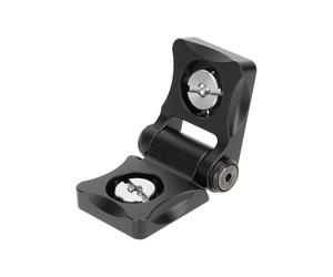 CAMVATE Mini Hinged L-Bracket with 1/4"-20 Anti-Twist Accessory Mount for Wireless Transmitter/Monitor-3887