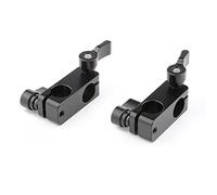 CAMVATE Right Angle Rod Clamp 15mm Rod for Video Camera DSLR Rig/2 PCS