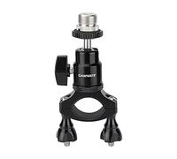 CAMVATE Rod Clamp Mount Holder (18mm -32mm) with Adjustable Ball Head & 5/8"-27 Male Thread Screw for Microphone Stand