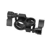 CAMVATE Standard 15mm To 19mm Rod Clamp Adapter Perpendicular Railblock for DSLR Camera Cage Rig - 3041