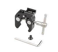 CAMVATE Super Clamp with Cold Shoe Mount for Camera Flash Light Accessories