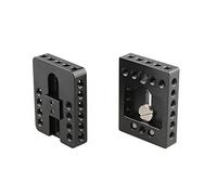 CAMVATE Universal Top Cheese Plate + Camera Base Plate for DIY DSLR Camera Cage Rig