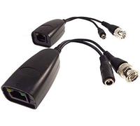 CamVtech-USA High-end 4 Pairs (8 Pcs) PV/PVD/PVA Passive Power Video & Data via RJ45 Twisted Pair RJ45 BNC DC Balun Connector