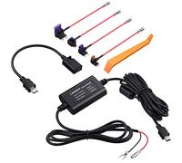 CAMWAY Universal Dash Cam Hardwire Kit Mini USB 12V-24V to 5V HardWire Fuse Box Car Recorder Dash Cam Hard Wire Kit with Micro USB Car Charger Cable for Nextbase dash Camera for Cars
