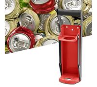 Can Breaker, 2-in-1 Can Press with Bottle Opener, Handle Can Breaker, Beer Soda Cans, Plastic Bottle, Drink Cans, Chopper, Recycling Tool with Opener, Environmentally Friendly Recycling Tool