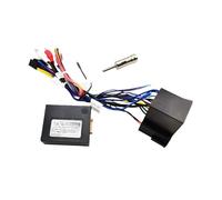 CAN Bus Wiring Harness, ISO Connector, Audio RCA Plug, 16 Pin ISO Cable Adapter, Compatible For Alfa Romeo 147 156 159 GT Brera Spider MiTo(With antenna adapter)