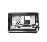 CAN Bus Wiring Harness with Radio Panel Frame Compatible for Honda Civic 9 2012 to 2015, Cable Adapter for 16 Pin 9 inch Android Multimedia