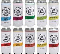 Can Cooler 10 Pack - Bride,Chaotic, Go Hard, Liability, Lightweight,Messy, Problemtatic, Sassy, Good Time, Wasted