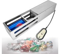 Can Crusher,Aluminium Metal Cans Crusher, 12oz/16oz Electric Can Compactor, With Remote Control, For Recycling Soda, Beer Cans And Plastic Water Bottles Seltzer