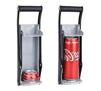Can Crusher & Bottle Opener - Heavy Duty 500ml/16oz 2 in 1 Aluminium Drinking Tin Can Recycle Tool for Recycling Beer Soda Cans, Crushes Soda Cans Beer