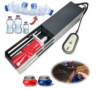 Can Crusher, Electric Recycling Compressor, Suitable for Cans (160~500Ml)/plastic Water Bottles (250~350Ml)
