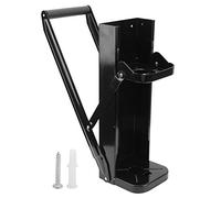 Can Crusher Heavy Duty Wall Mounted Hand Push Soda Beer Bottle Opener Recycling Tool Crushes All Household Tin Cans Plastic Bottles For Home Kitchen Garage Black Iron