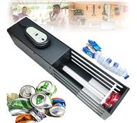 Can Crusher, Multi-functional Recycling Tool, Suitable for Cans (160~500ml)/plastic Water Bottles (250~350ml)