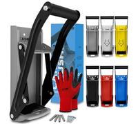 Can Crusher Wall Mounted，Aluminum Can Crushers Heavy Duty，Can Crushers for Recyclings With Bottle Opener and Non-Slip Mat for Recycling，Home Improvement Must Haves by X5MPLXPMX